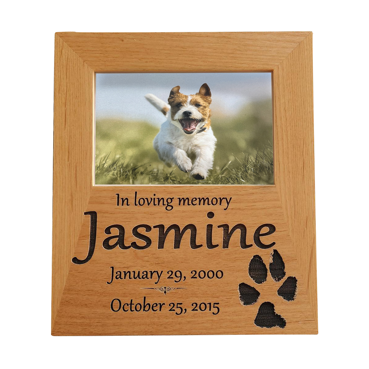 Laser Engraved Picture Frame